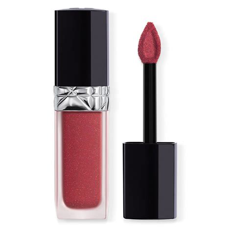 rouge a levre dior paillette sans transfert|Rouge Dior Forever Liquid Sequin .